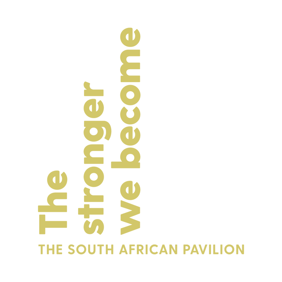 The Stronger We Become — exhibition logo